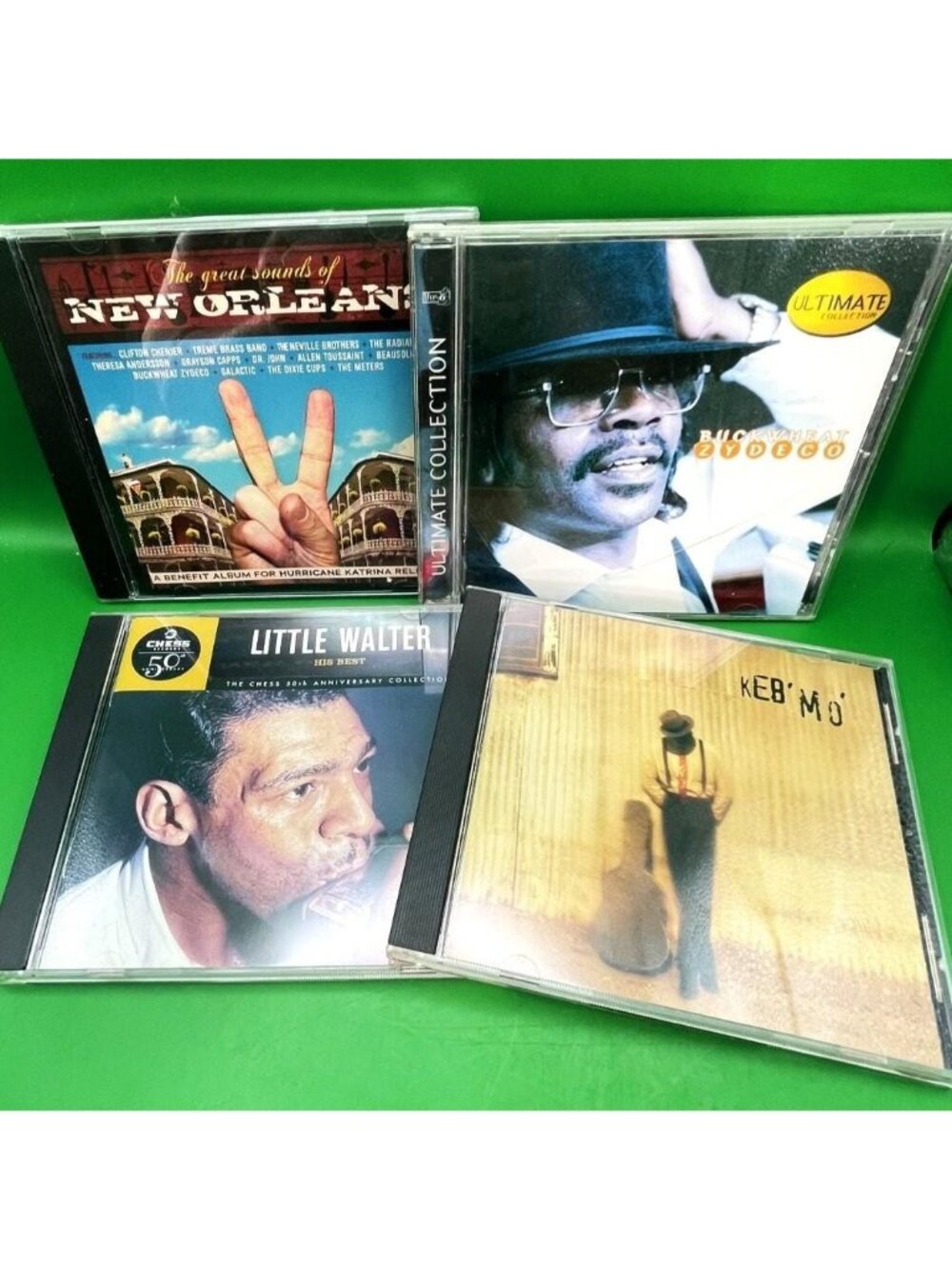 4 CD Lot Blues Zydeco New Orleans American Roots Louisiana Delta Blues Music